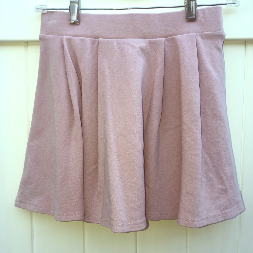 Forever 21 Women's Sm Pink Pleated Skirt